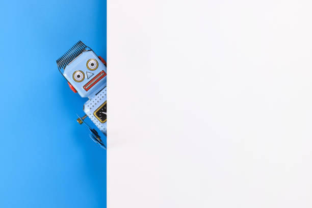 retro Vintage tin toy robot