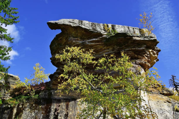 istock Stone megalith Feathered Guard is the second largest peak in the Kamenny Gorod tract 1346154030