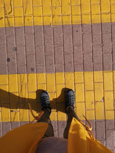 istock Yellow city street design 1346155022