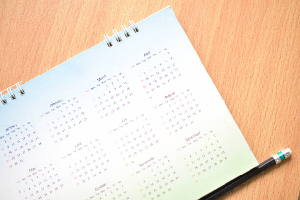 istock white calendar in  planning concept. 1346155824