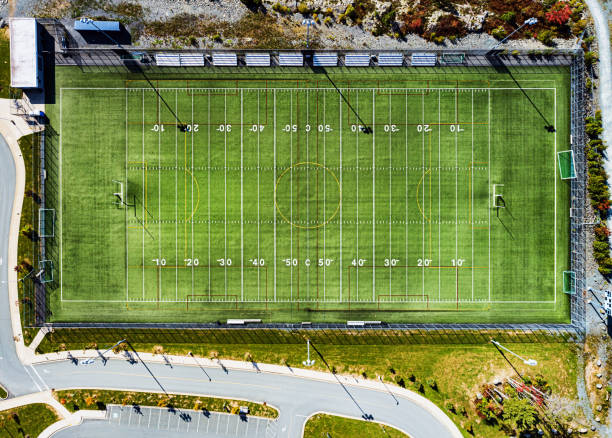 istock Football Field 1346161981