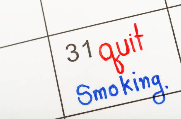 istock The words Quit Smoking written in calendar 1346163229