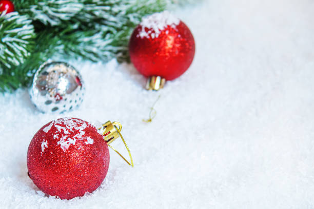 istock Christmas background. happy New Year. Selective focus 1346163706