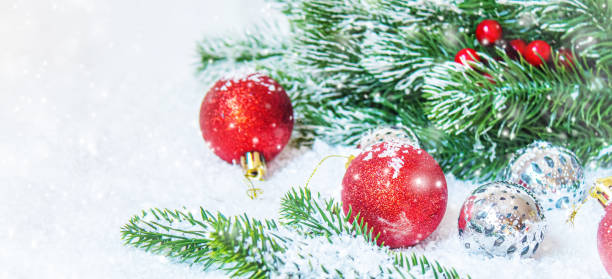 istock Christmas background. happy New Year. Selective focus 1346163714
