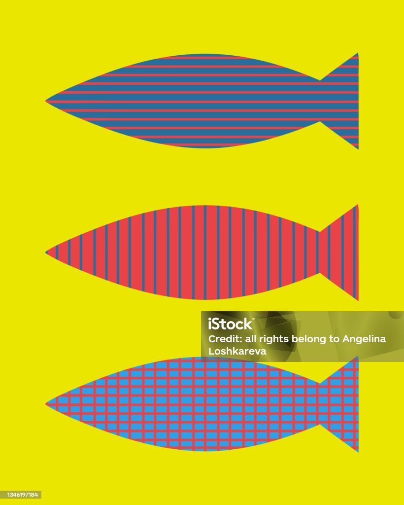 Fish Pattern Rawing Fish Pattern Design For Print Tshirt Design Design Element Primitive ...