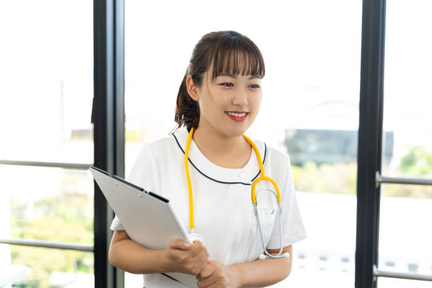 istock Female nurse 1346198803