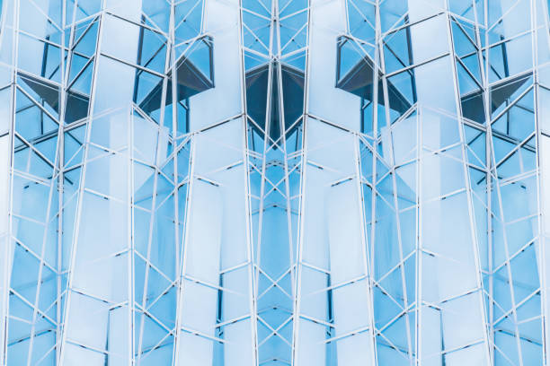 istock Architecture details Modern Building Glass facade Business background 1346198846