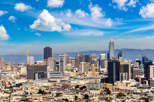 istock Aerial view of San Francisco 1346199033
