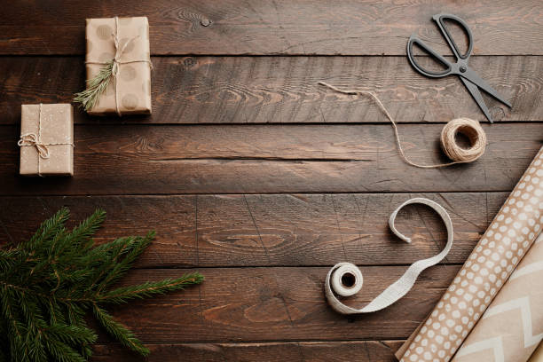 istock Wooden Christmas Background 1346201611