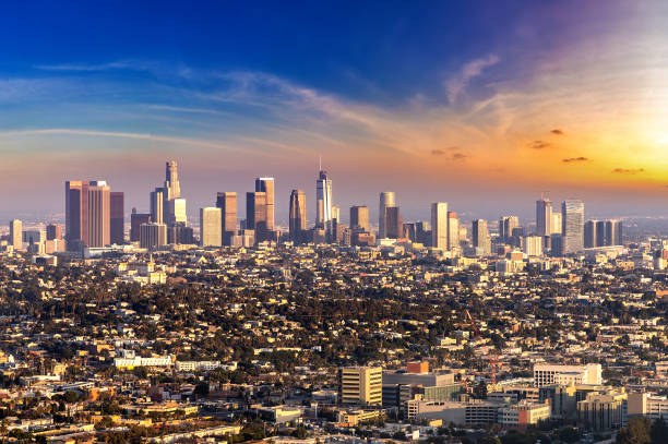 istock Panoramic view of Los Angeles 1346202166
