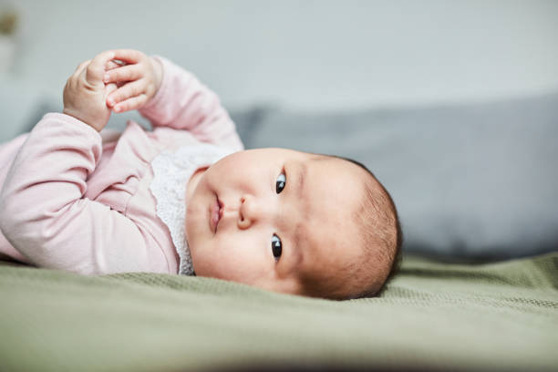 istock Asian beautiful baby girl 1346203436