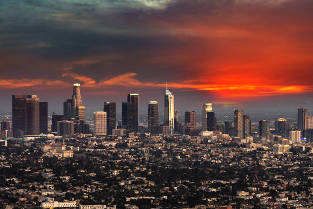 istock Panoramic view of Los Angeles 1346203438