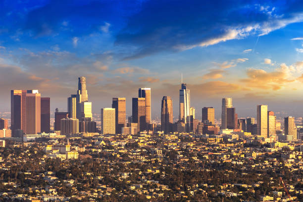 istock Panoramic view of Los Angeles 1346203596