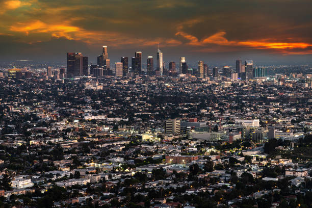 istock Panoramic view of Los Angeles 1346203624