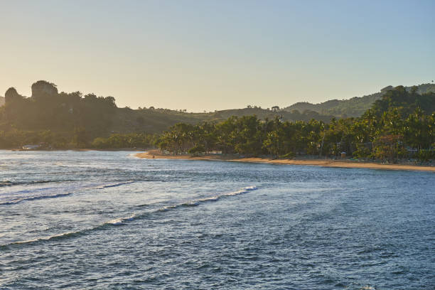 istock Ocean coast in the tropics with a sandy beach 1346217668