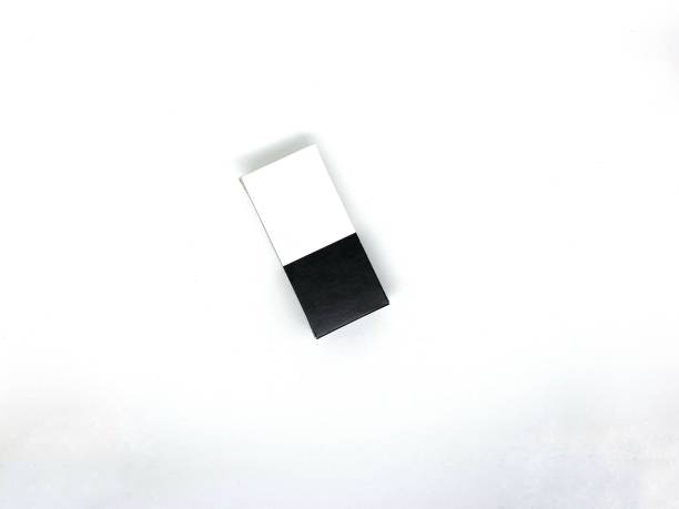 istock black and white cardboard on a white background 1346219124
