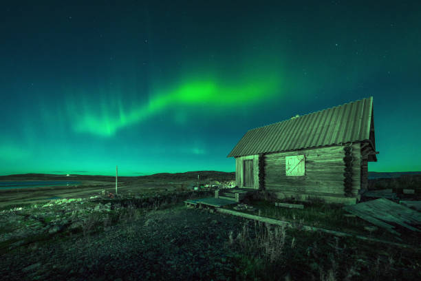 istock Old House In The Arctic 1346219128