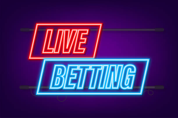 live betting flat web banner with neon sign live betting for mobile app design vector stock - The Largest Problem in Free Bets Comes Right down To This Word That Starts With "W"