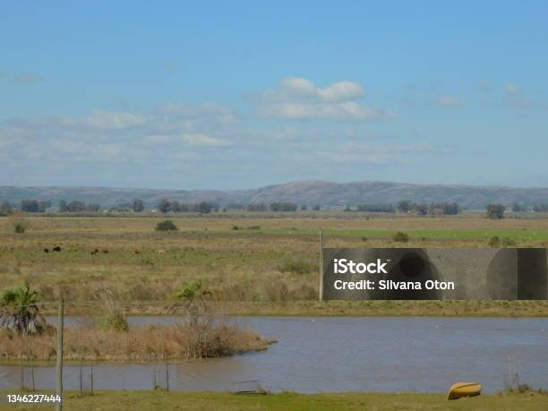 Countryside Landscapes Stock Photo - Download Image Now - Color Image, Farm, Flowing Water