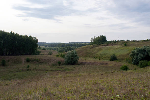 istock a forested ravine in central Russia 1346235912