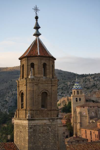 istock Famous buildings in Albarracin 1346242318