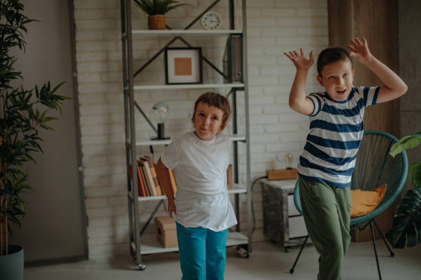 istock Kids playing video games 1346249315