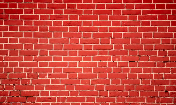 Red brick wall. Texture of old brick backgorund Red brick wall. Texture of old brick backgorund red backgorund stock pictures, royalty-free photos & images