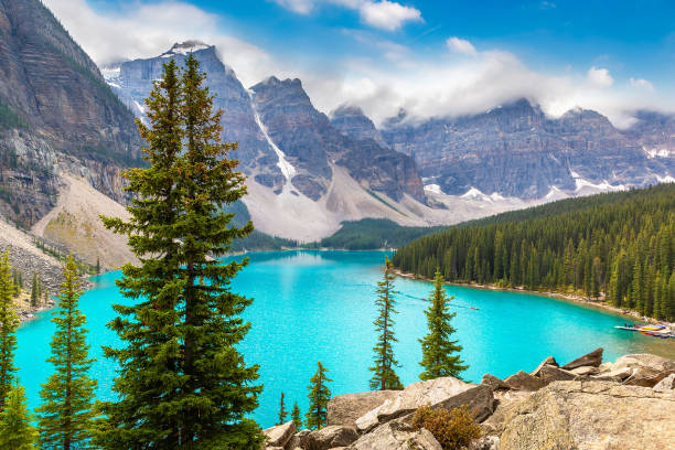 istock Lake Moraine, Banff National Park 1346256847