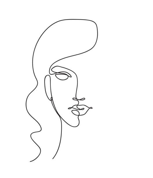 3,501 Half Face Illustrations & Clip Art - iStock | Half and half face,  Woman half face, Man half face