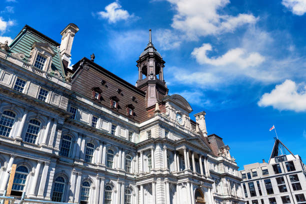 istock Montreal City Hall in Montreal, Canada 1346262279