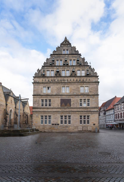 istock Hochzeitshaus - Hamelin, Lower Saxony, Germany 1346262346