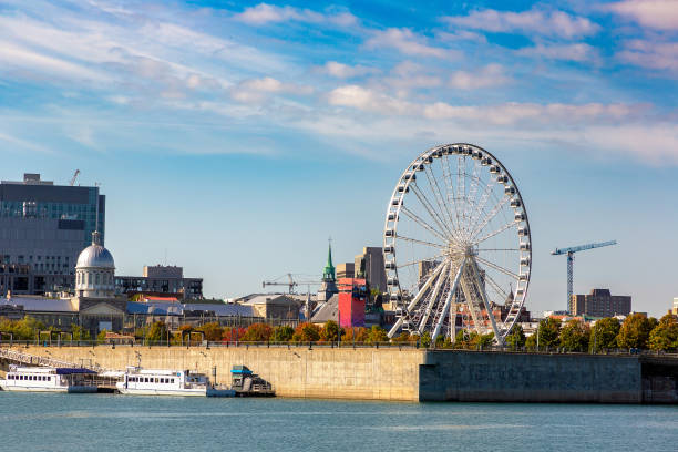 istock Observation Ferris wheel in Montreal 1346263381