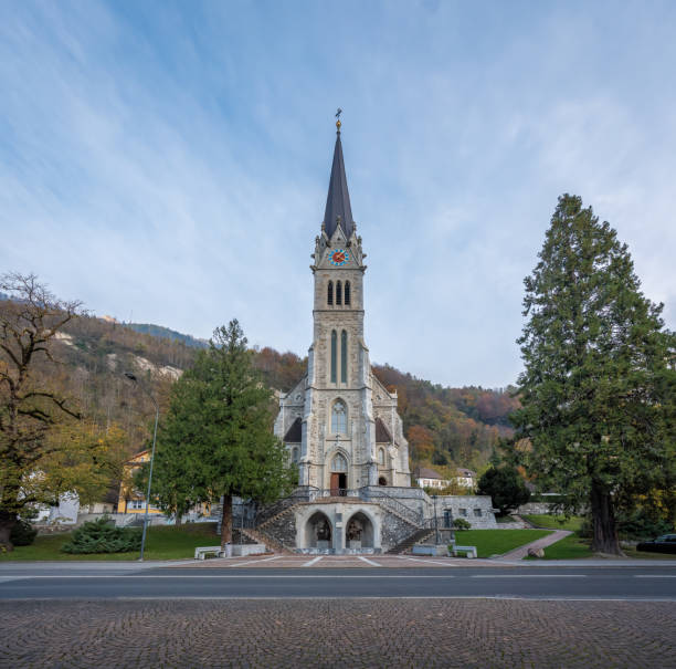 istock St Florin Cathedral - Vaduz, Liechtenstein 1346263971