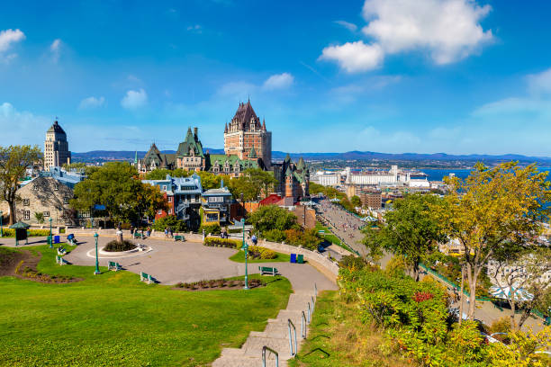 istock Frontenac Castle in Quebec City 1346264000