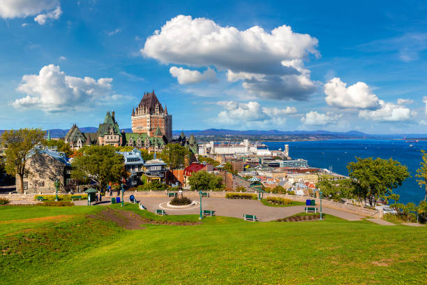 istock Frontenac Castle in Quebec City 1346264058