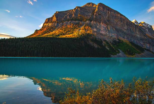 istock Lake Louise Reflections In Autumn 1346265572