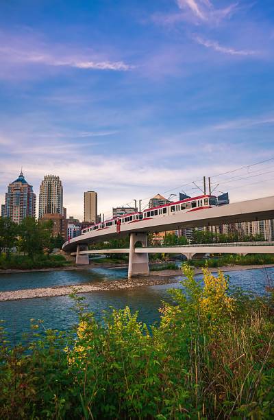 istock City Train Crossing A Bridge In Calgary 1346265796