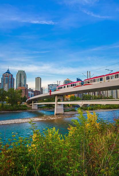 istock City Train Crossing A Bridge In Calgary 1346265979