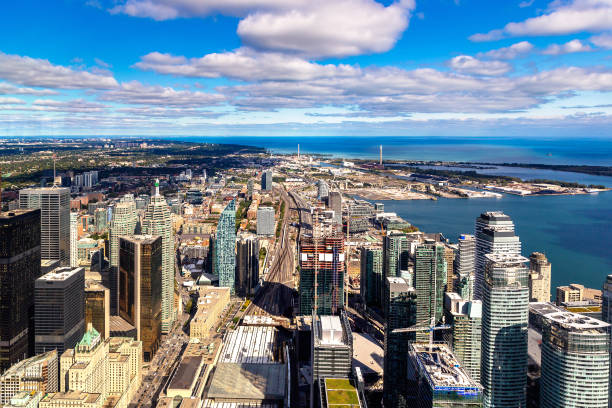 istock Aerial view of Toronto 1346267277