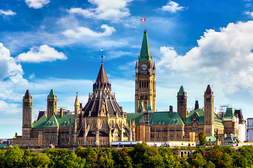 Parlamento canadiense en Ottawa photo