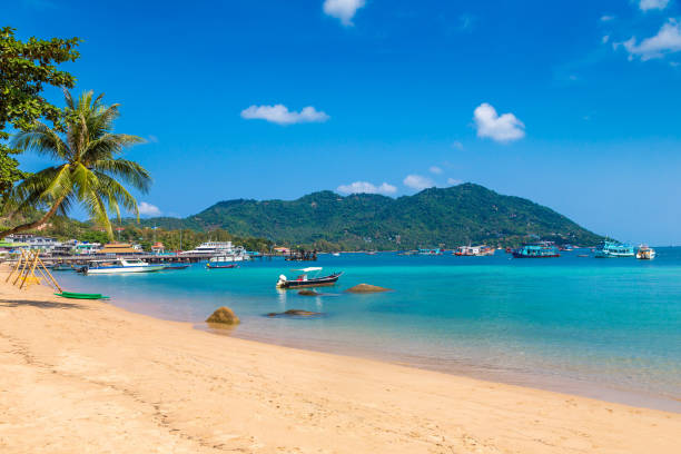 istock Sairee Beach at Koh Tao island 1346287116