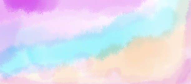istock Abstract colorful watercolor for background. Pastel mesh background,Panorama 1346292199
