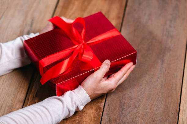 istock gift box for Christmas and Newyear holiday background 1346293058