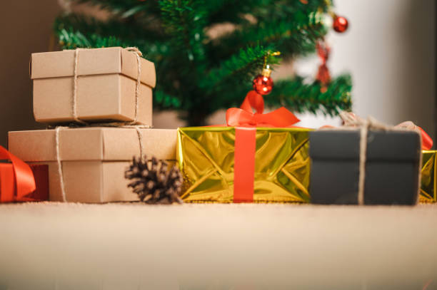 istock gift box for Christmas and Newyear holiday background 1346293251