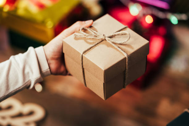 istock gift box for Christmas and Newyear holiday background 1346293270