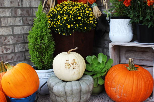 istock Outdoor decorations for autumn season 1346295627