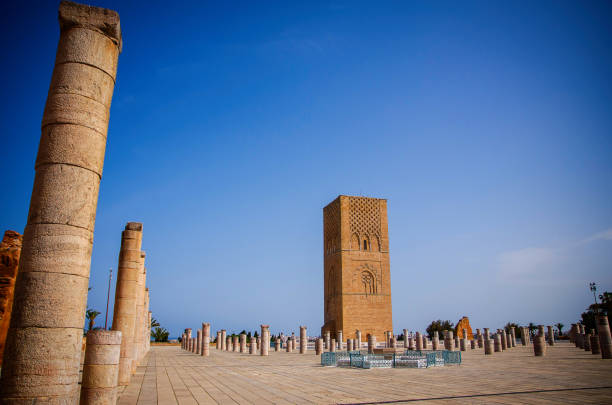 istock Uncompleted Mosque Hassan Tower, Rabat, Morocco 1346295710