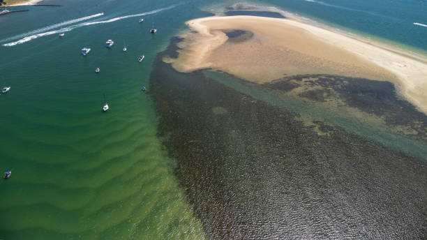 istock Boats on Gold Coast Broadwater, Australia 1346299641