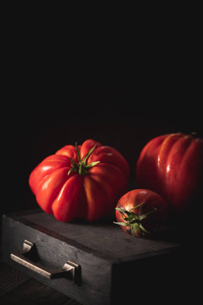 istock Fresh organic garden tomatoes 1346299751