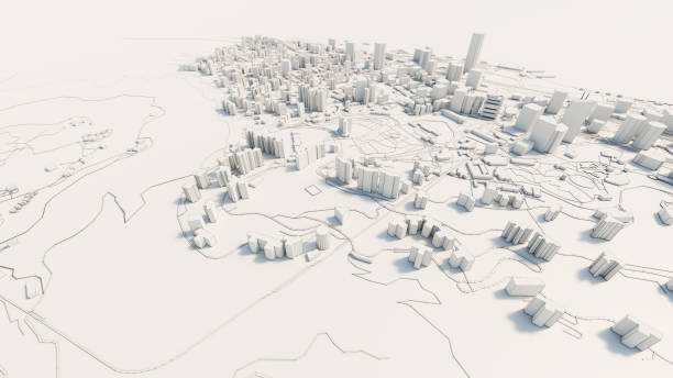 istock 3d downtown white business downtown 1346301188